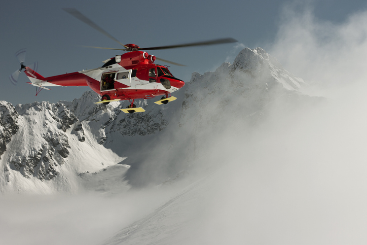 helikopter pogotowia górskiego